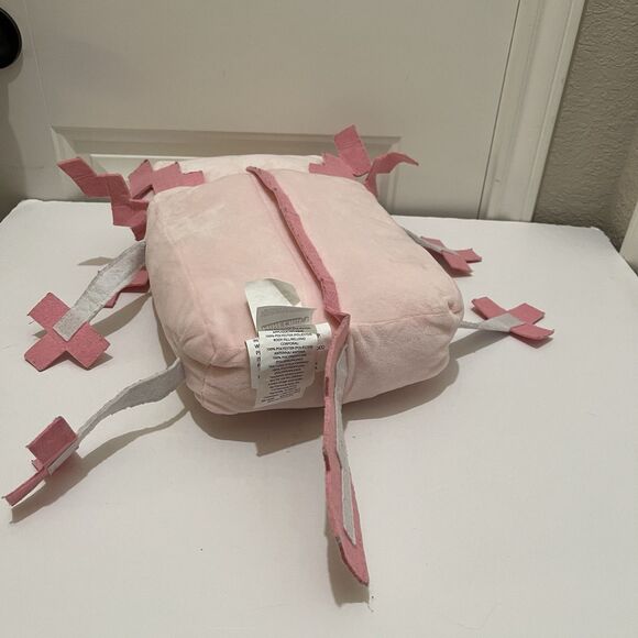 Minecraft Axolotl Super Soft Pillow Plush Buddy Mojang Jinx Pink Franco 13" 2022 - Picture 4 of 7